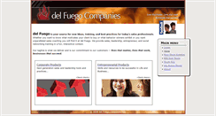 Desktop Screenshot of fuego.delfuego.com